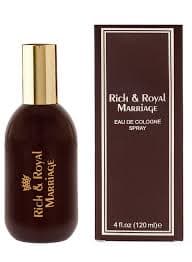 Rich & Royal Marriage Eau De Cologne Spray – 120ml (Romantic Fresh Fragrance)