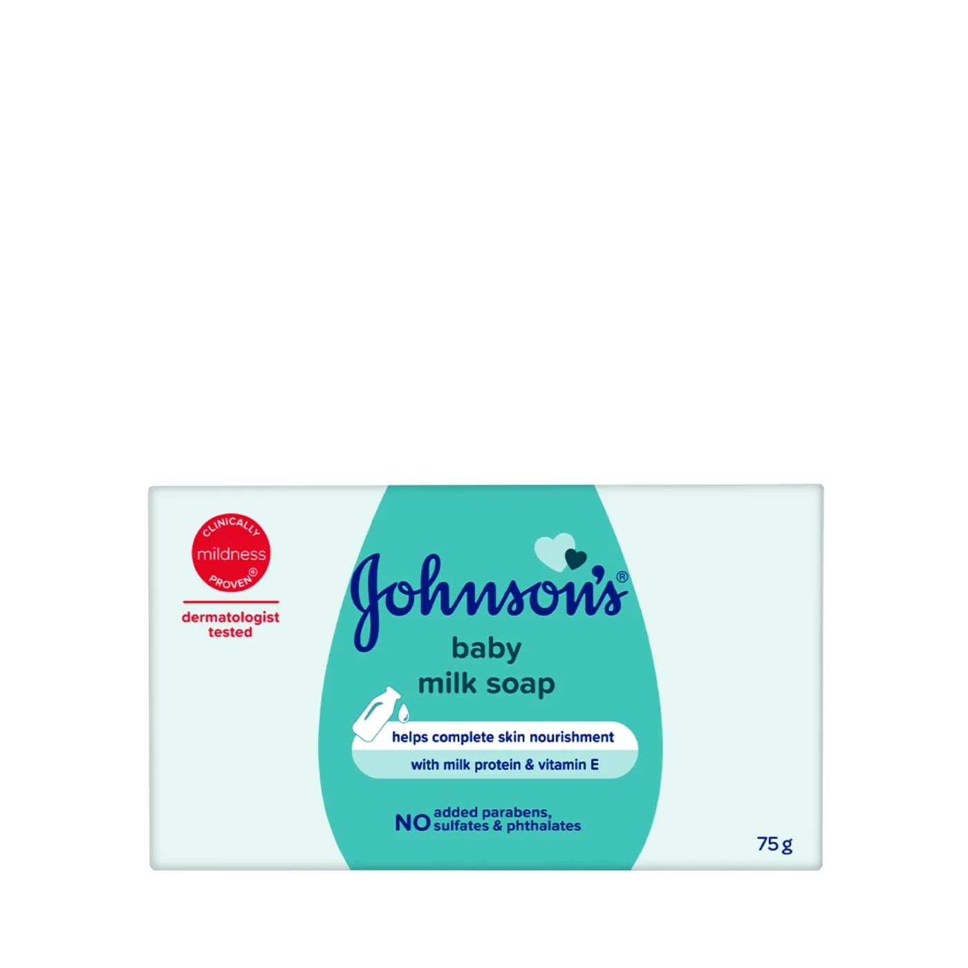 Johnson’s Baby Soap with Milk Protein, Turmeric & Shea Butter – 75g