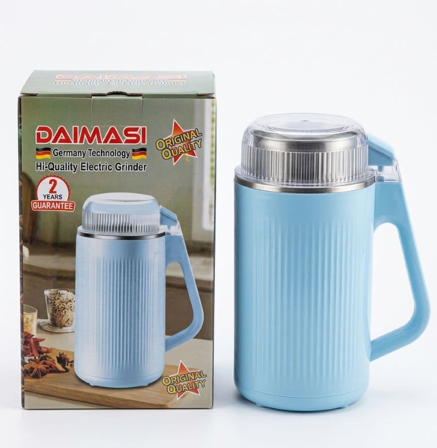 Daimasi 1500W Electric Spice Grinder – Dry Masala, Coffee & Grain Grinding Machine