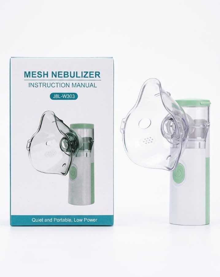 JSL-W303 Portable Mesh Nebulizer – Handheld USB Rechargeable Nebulizer Machine