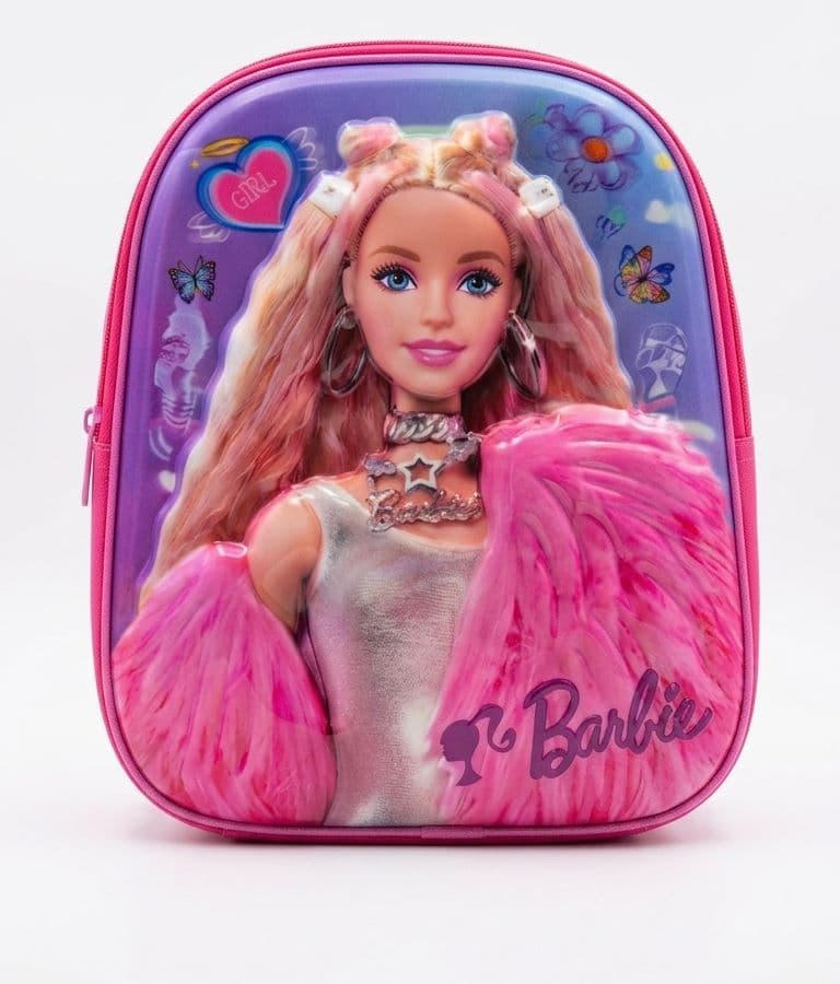 Princess Doll Design Kids Backpack Pink | প্রিন্সেস ডল ডিজাইন পিংক কিডস স্কুল ব্যাগ