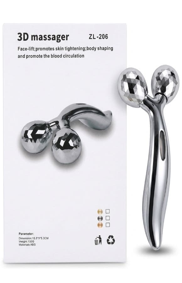 3D Facial & Body Roller Massager ZL-206 / XC-206 – Face Lifting & Skin Massage Tool