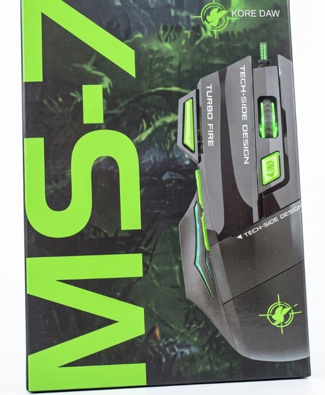 Turbo Fire MS-7 Gaming Mouse 3200 DPI RGB USB Mouse