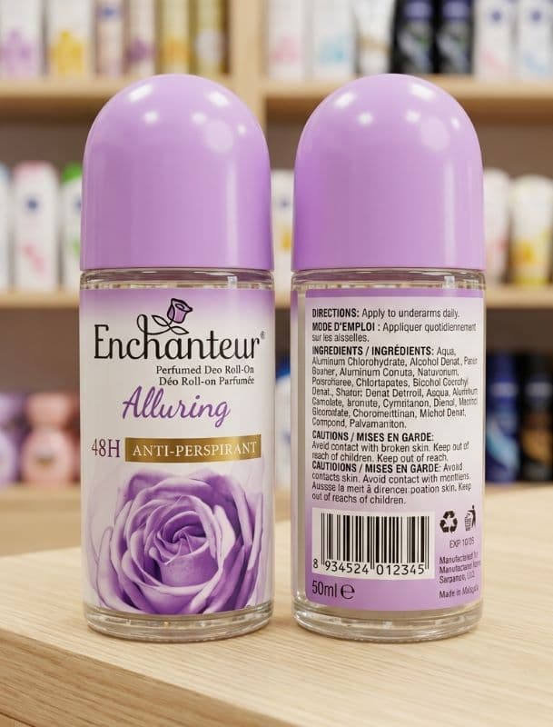 Enchanteur Alluring 48H Perfumed Deo Roll-On 50g