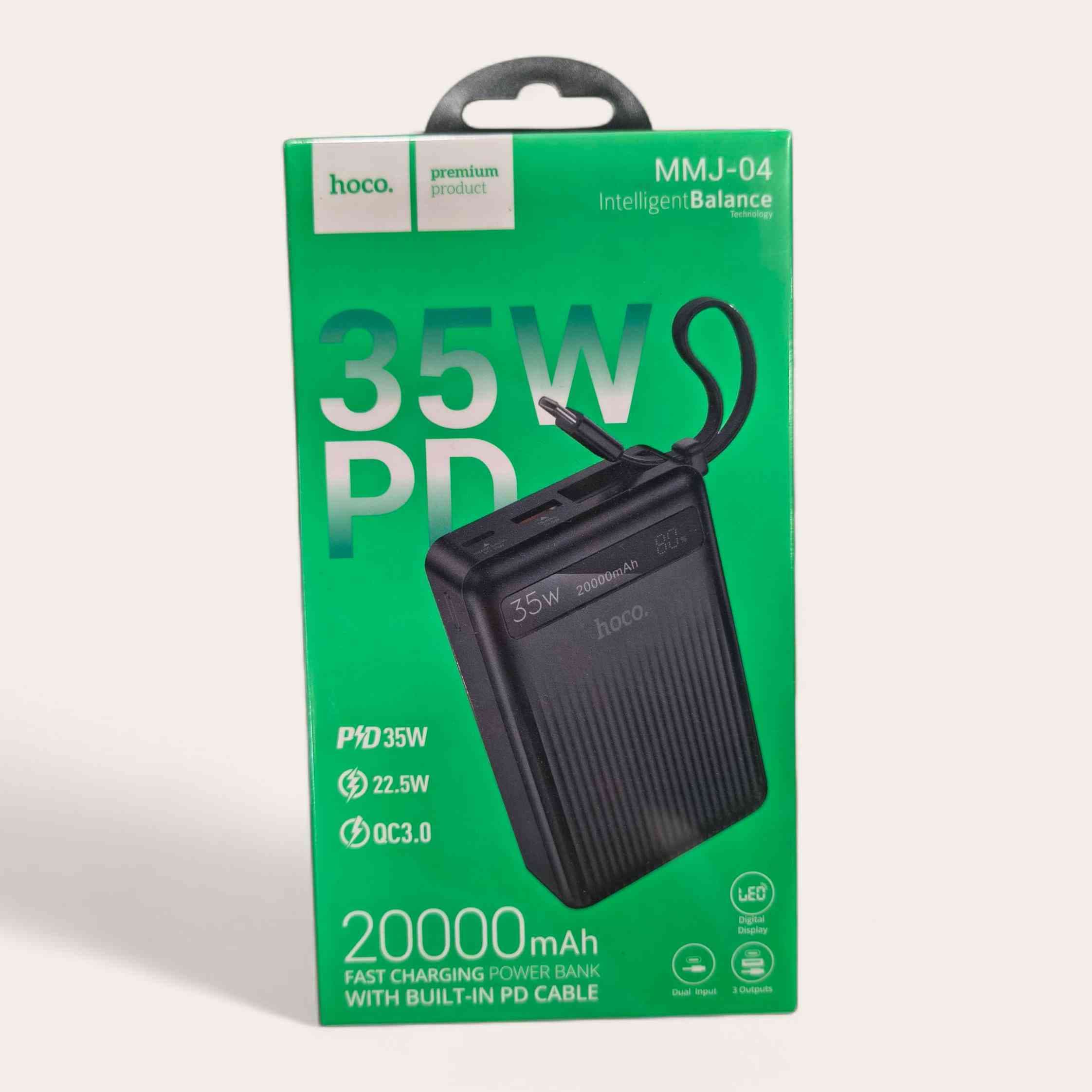 MMJ 04 Tree PD35WHoco 20000mAh 35W Super Fast Charging