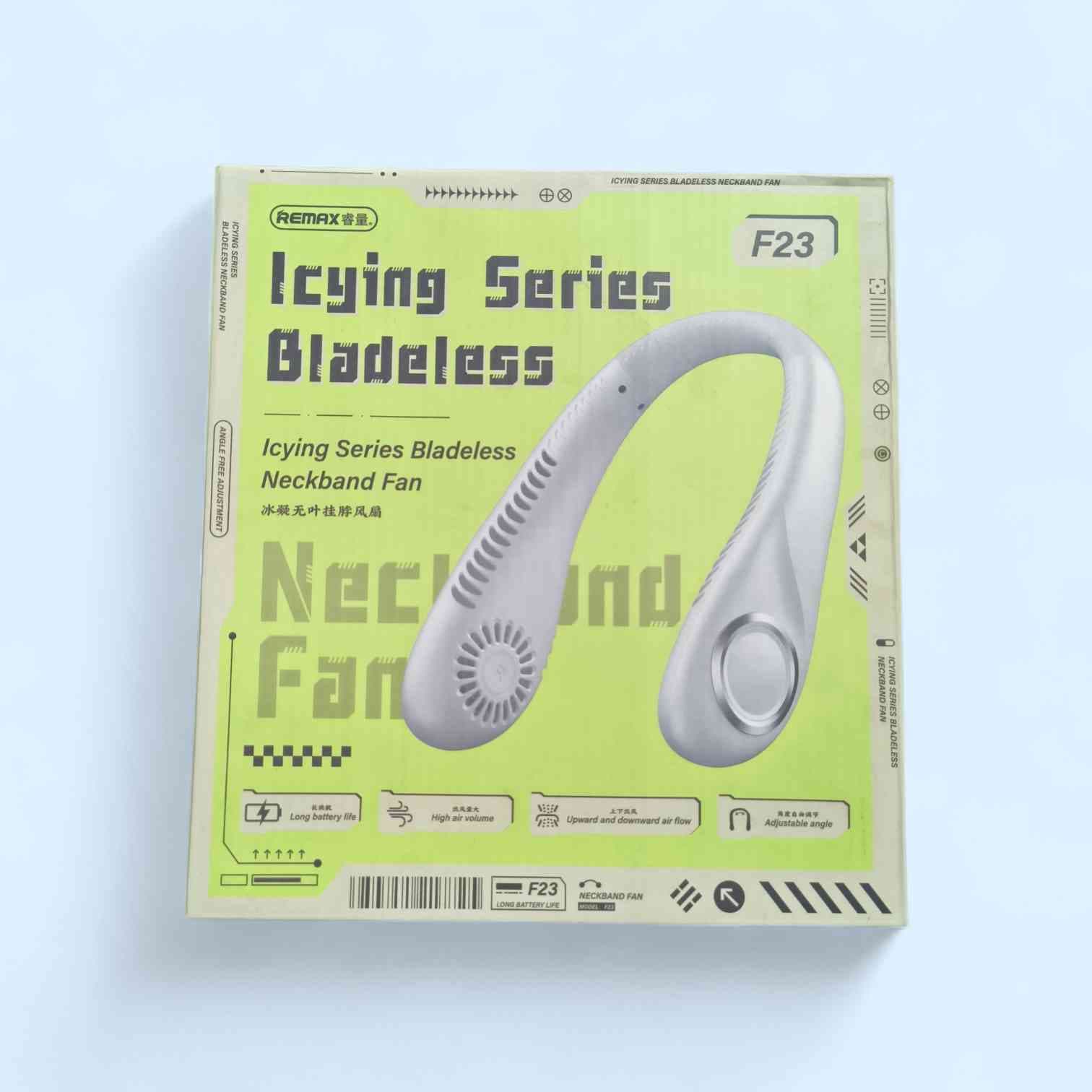 Remax F23 Icing Series Bladeless Neckband Fan