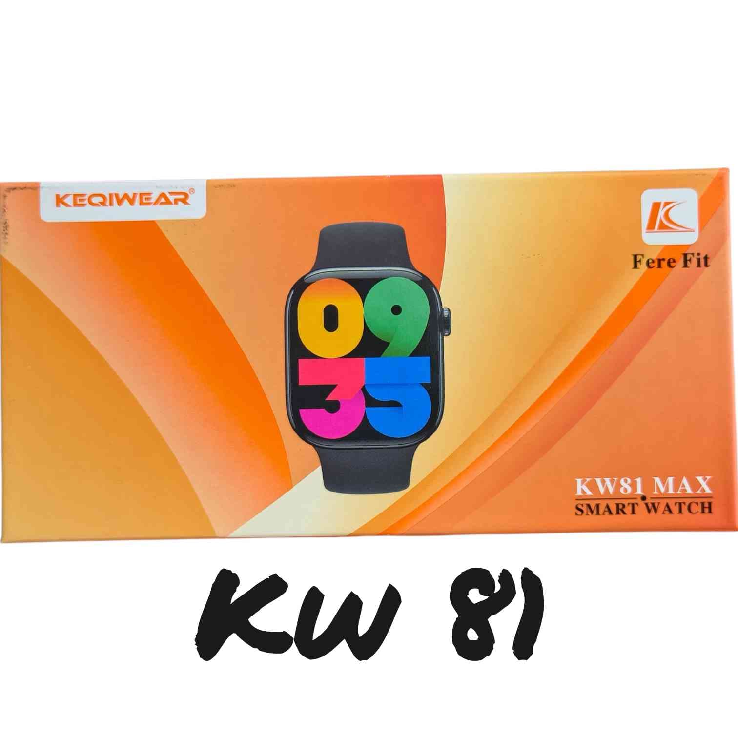 Keqiwear KW81 Max – স্টাইল ও ফিটনেসের সেরা কম্বো! ⌚✨