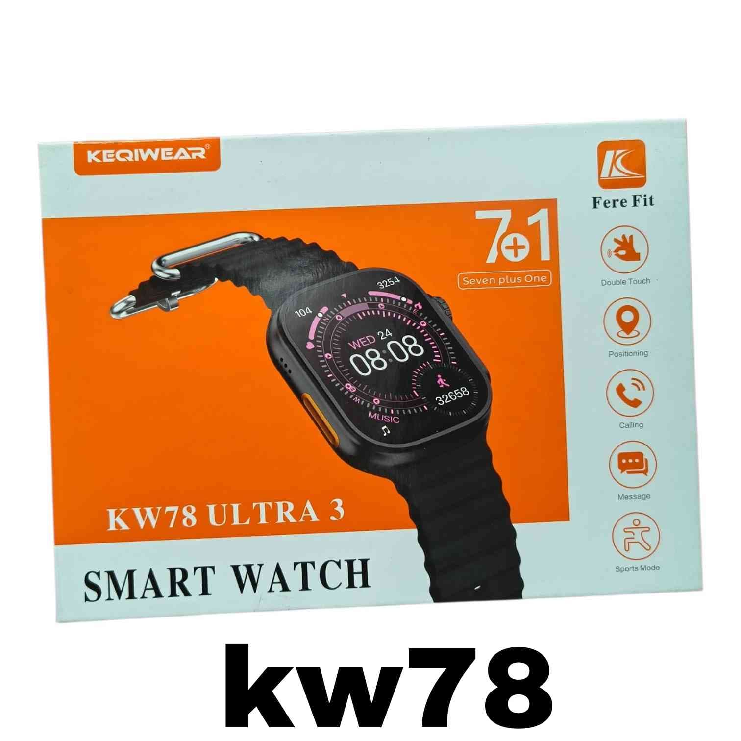 ⚡ Keqiwear KW78 Ultra 3 Smart Watch