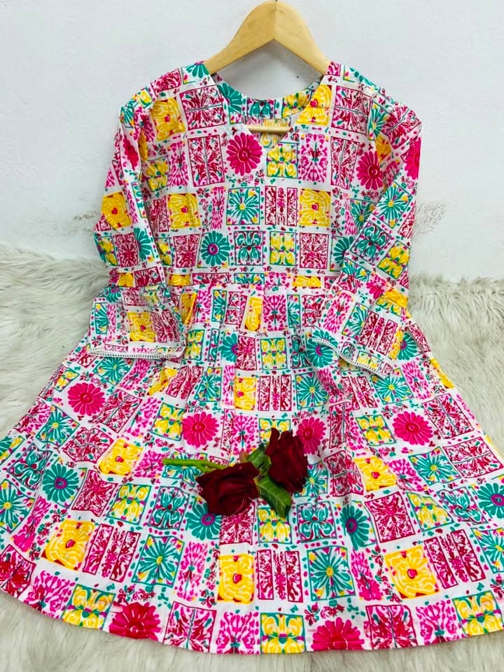 সুতি কাপড়ের স্টাইলিশ ওয়ানপিস কালেকশন