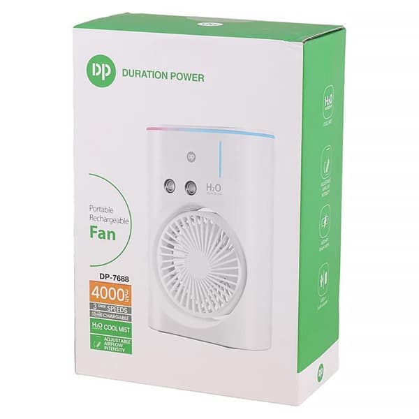 DP-7688 Portable Rechargeable Humidifier Fan