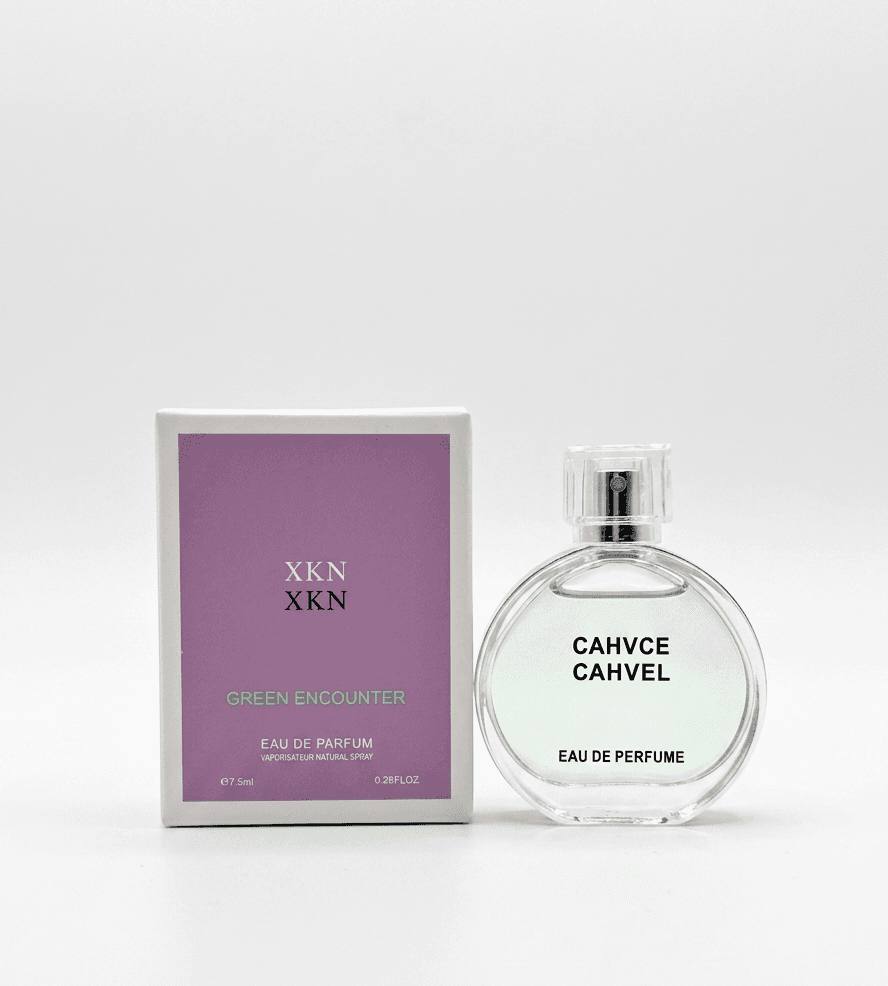 XKN Green Encounter Eau de Parfum Miniature 7.5ml – Travel Size Luxury Fragrance for Men & Women