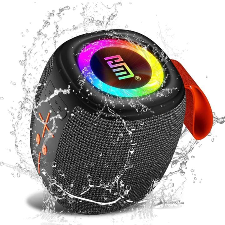 HM-805 Portable Wireless Bluetooth Speaker | RGB Waterproof Speaker with TWS, FM, USB & TF Card Support