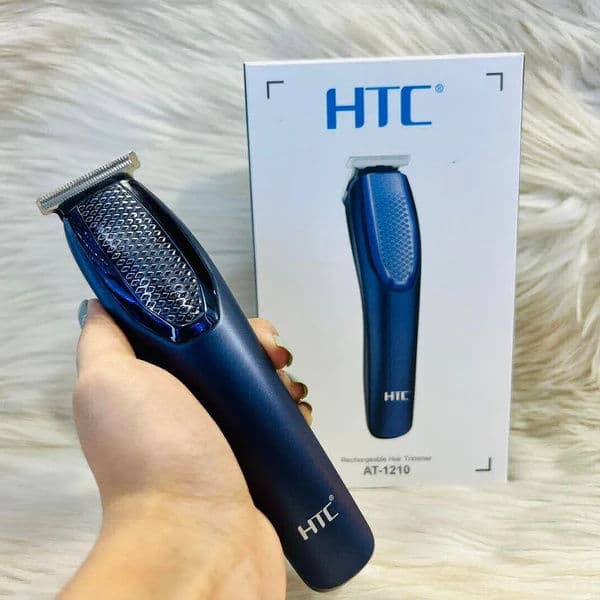 HTC AT-1210 Professional Beard Trimmer for Men (Rechargeable Cordless)