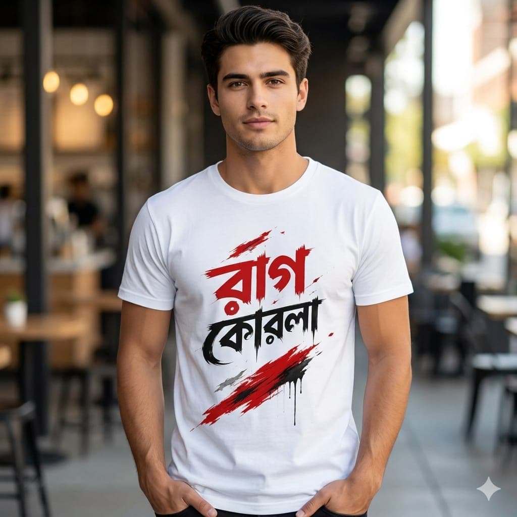 “Rag Korla” Viral White Premium T-Shirt Collection