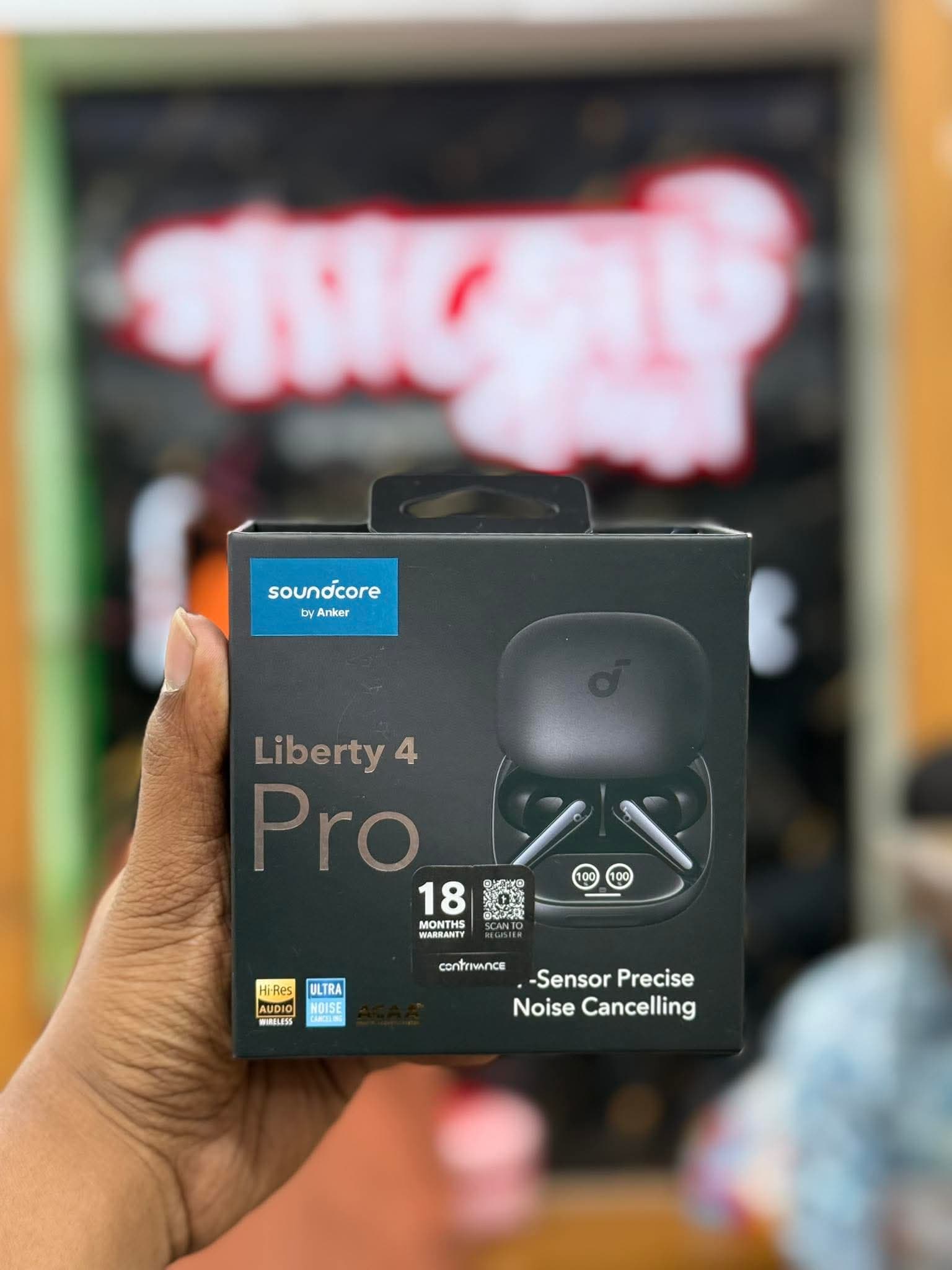 Anker Soundcore Liberty 4 Pro True Wireless Earbuds – Ultra Noise Cancelling with Hi-Res Audio