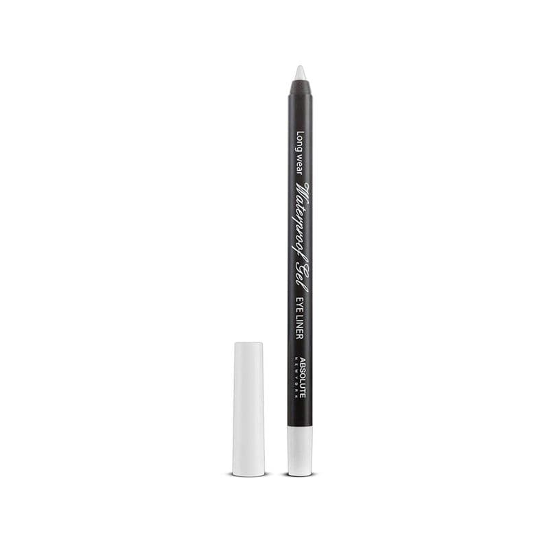 Absolute New York Waterproof Gel Eye Liner – White লং-লাস্টিং স্মাজ-প্রুফ জেল আইলাইনার পেন্সিল