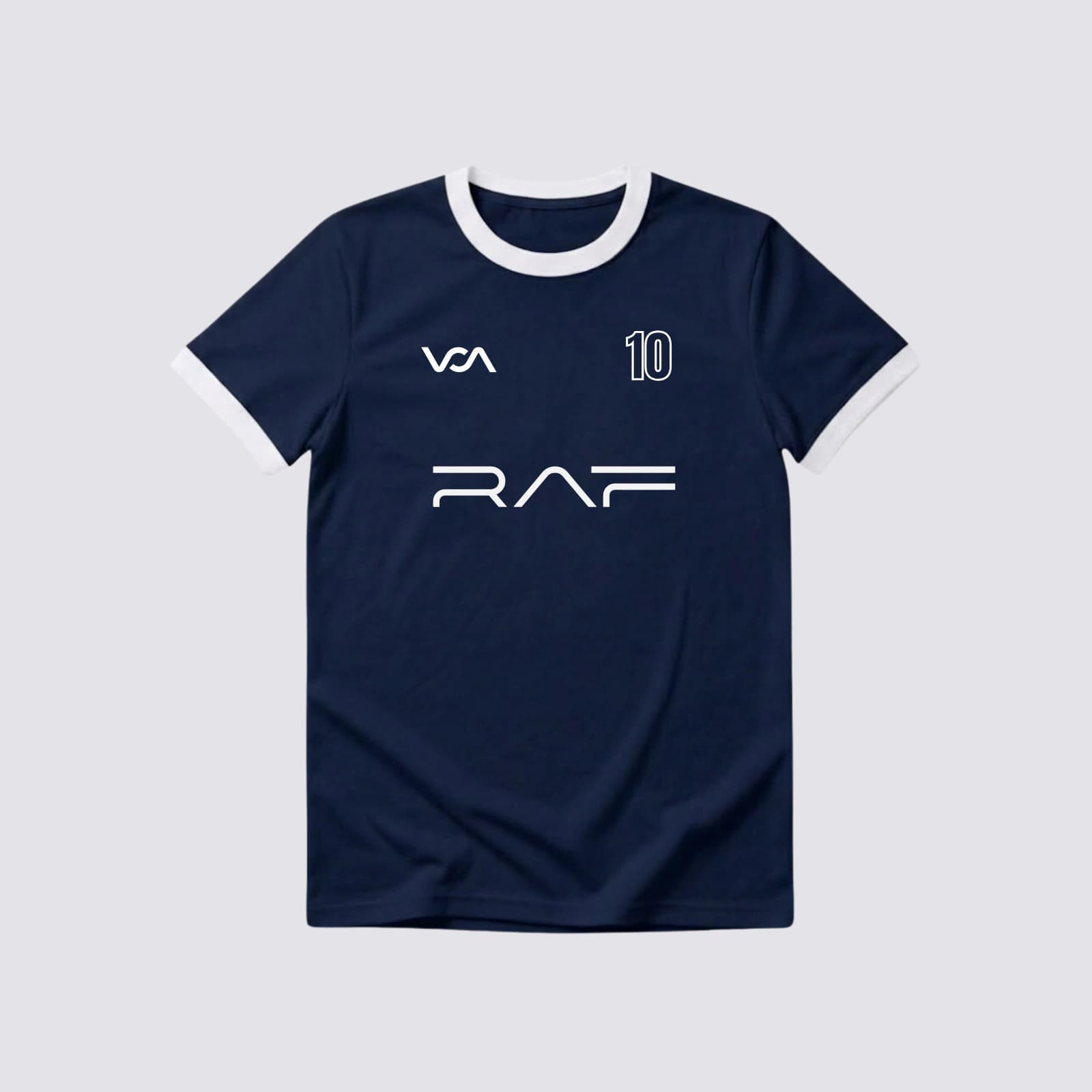 Premium Custom Sports Blue Jersey | Chinigura Mesh Fabric | 135-145 GSM | Rubber Print | Contrast Design