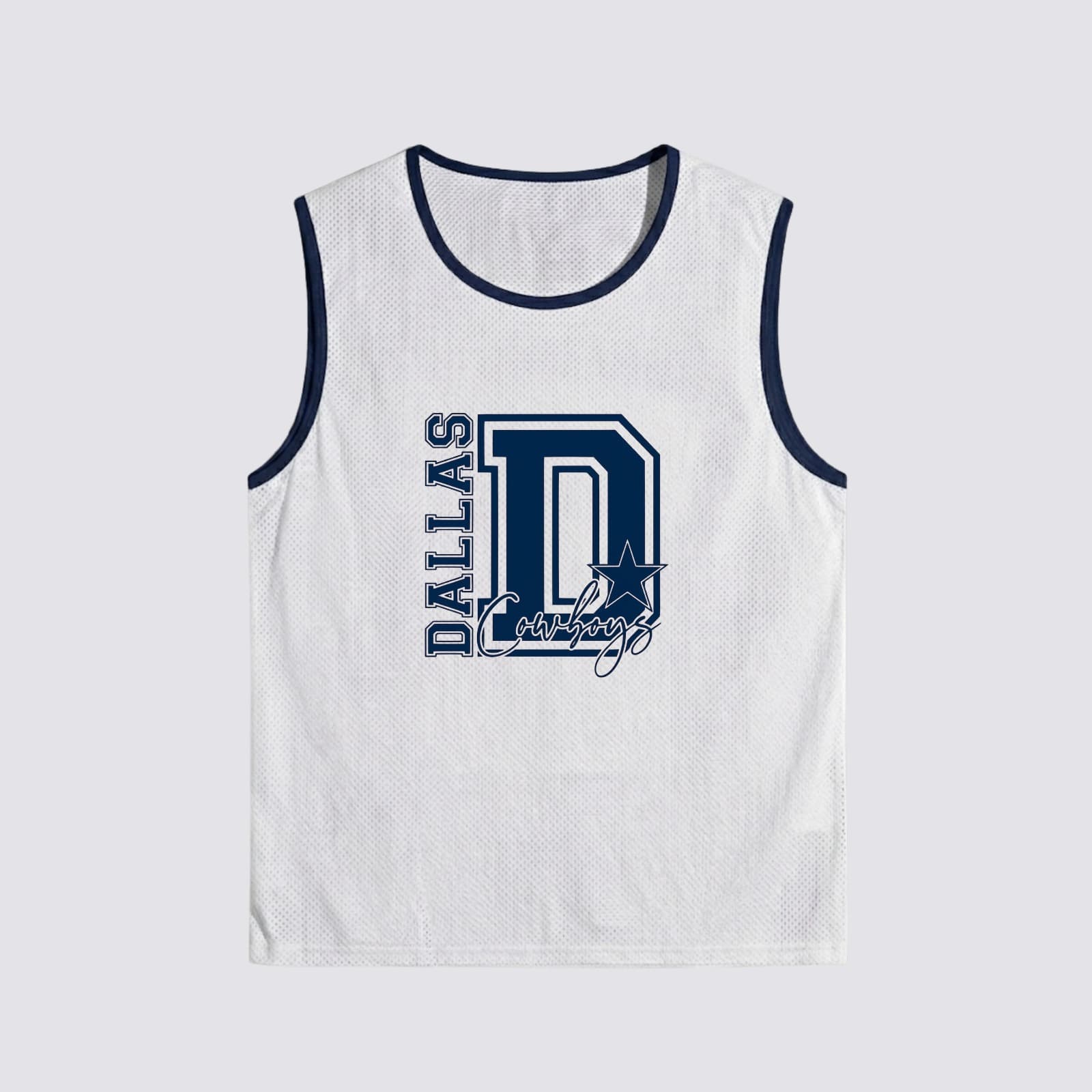 Mesh Athletic Tank Top