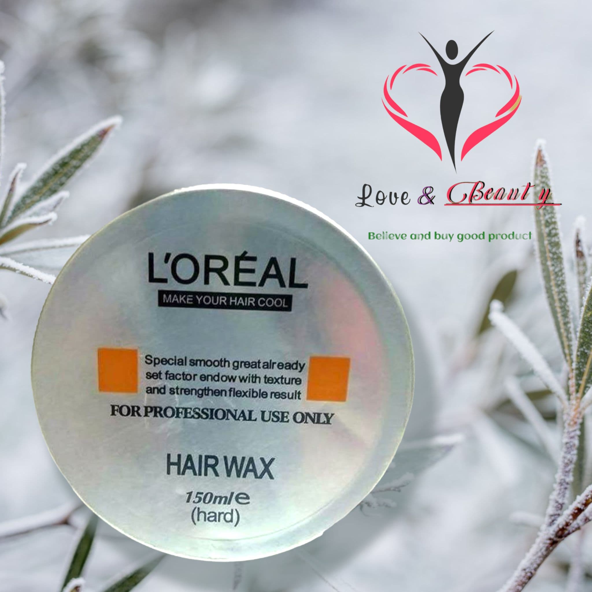 L’Oréal Men Expert Hair Wax (Hard Hold) – 150ml (Professional Styling Wax)