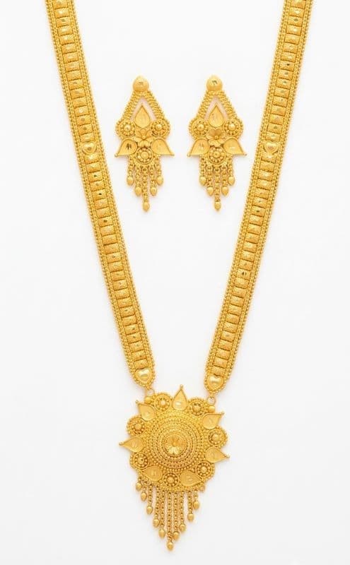 Gold Plate গোল্ড প্লেটেড নেকলেস সেট